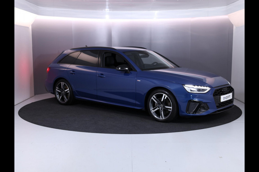 Audi A4 Avant 35 TFSI S edition Competition 150 pk S-tronic | Verlengde garantie | Navigatie | Parkeersensoren | Autom. airco (3 zones) | Stoelverwarming | S-Line |