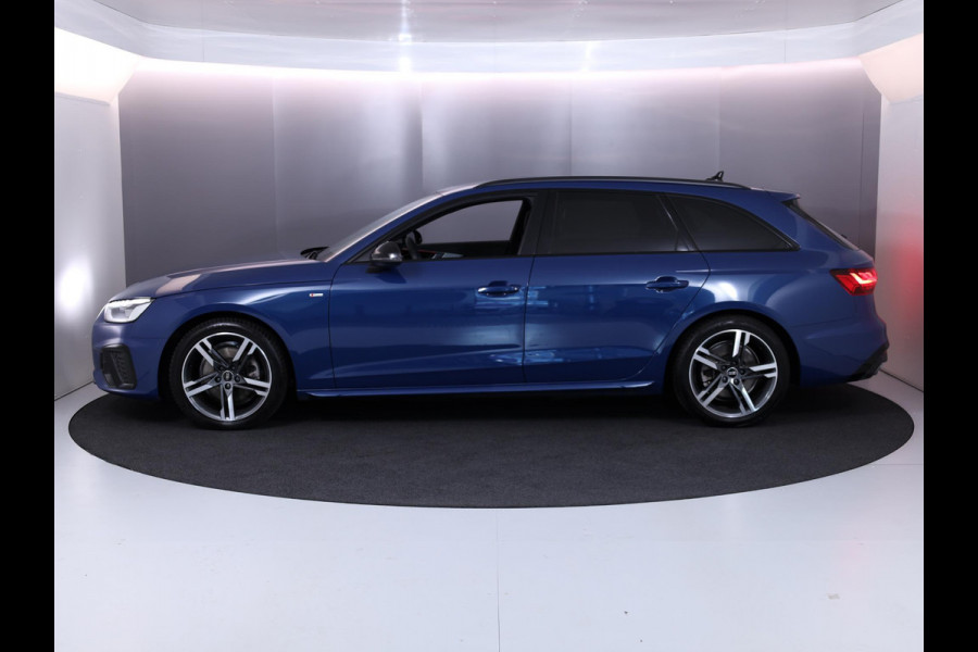 Audi A4 Avant 35 TFSI S edition Competition 150 pk S-tronic | Verlengde garantie | Navigatie | Parkeersensoren | Autom. airco (3 zones) | Stoelverwarming | S-Line |