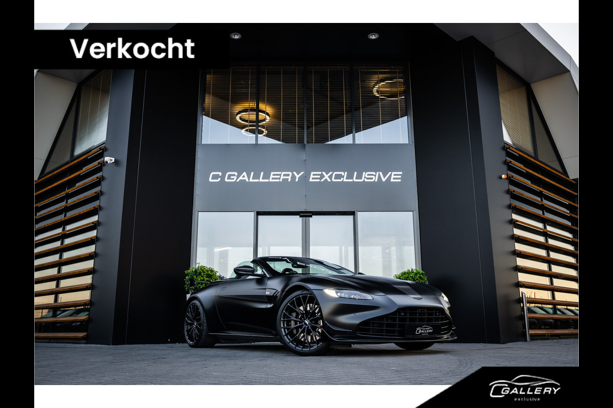 Aston Martin Vantage Roadster 4.0 V8 F1 Edition - Satin Black l Carbon details l Memory | 360 Camera