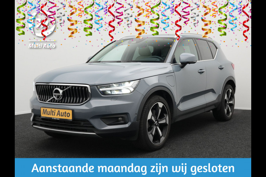 Volvo XC40 T5 Recharge Inscription Plug in Hybrid PHEV | Panodak | Lederen Sportstoelen Memory | Harman Kardon | Pilot Assist | Trekhaak af Fabriek | Apple Carplay | Adaptive Cruise | 360 Camera | DAB |