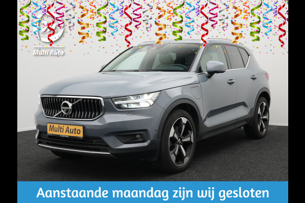 Volvo XC40 T5 Recharge Inscription Plug in Hybrid PHEV | Panodak | Lederen Sportstoelen Memory | Harman Kardon | Pilot Assist | Trekhaak af Fabriek | Apple Carplay | Adaptive Cruise | 360 Camera | DAB |