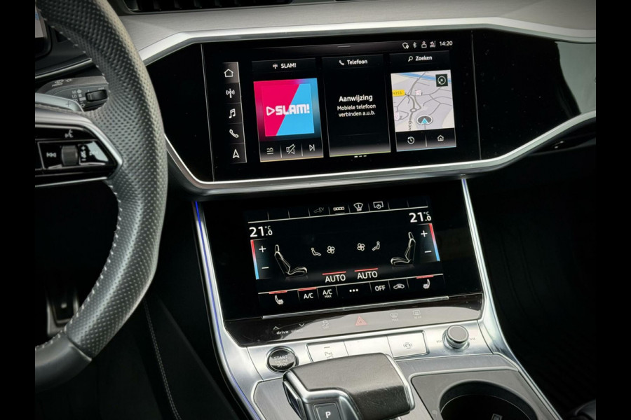 Audi A6 Avant 55 TFSI e quattro Competition Panoramadak|Keyless|B&O|Matrix|Leer|Camera|Head-up