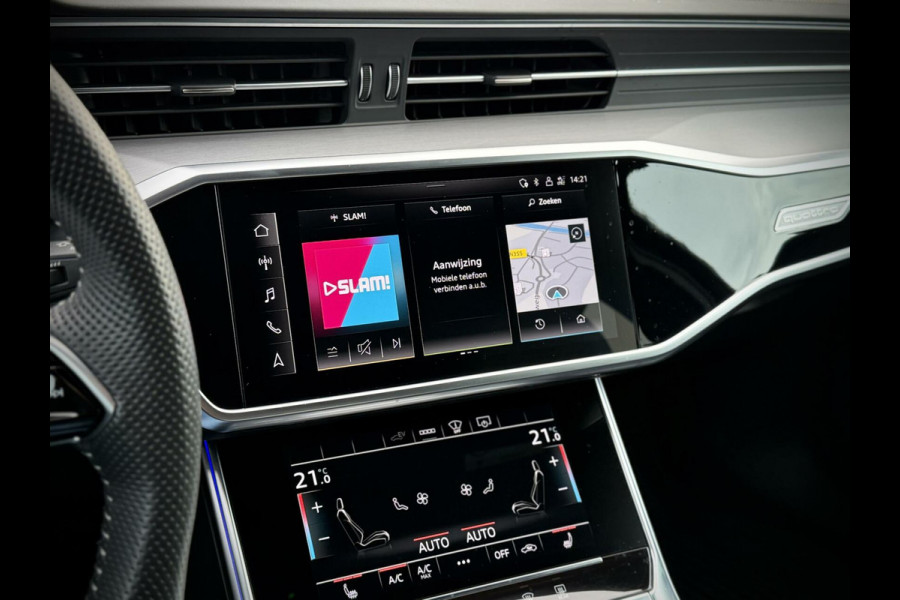 Audi A6 Avant 55 TFSI e quattro Competition Panoramadak|Keyless|B&O|Matrix|Leer|Camera|Head-up
