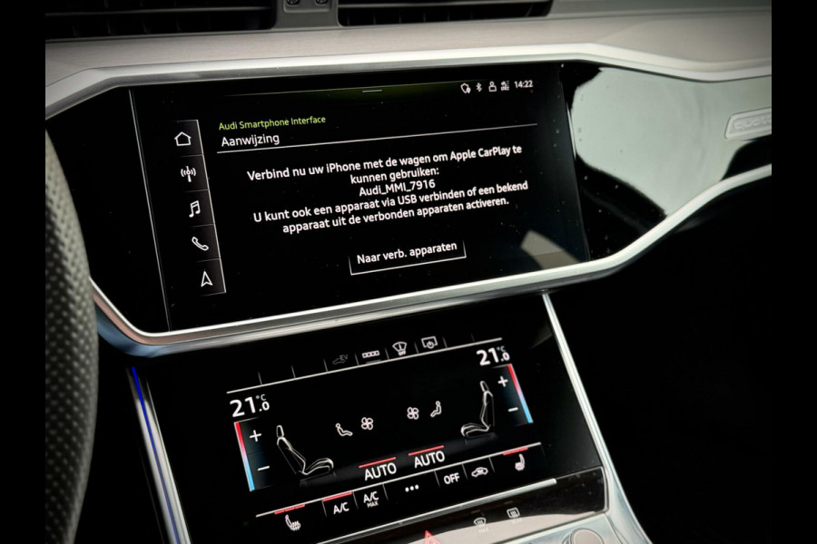 Audi A6 Avant 55 TFSI e quattro Competition Panoramadak|Keyless|B&O|Matrix|Leer|Camera|Head-up