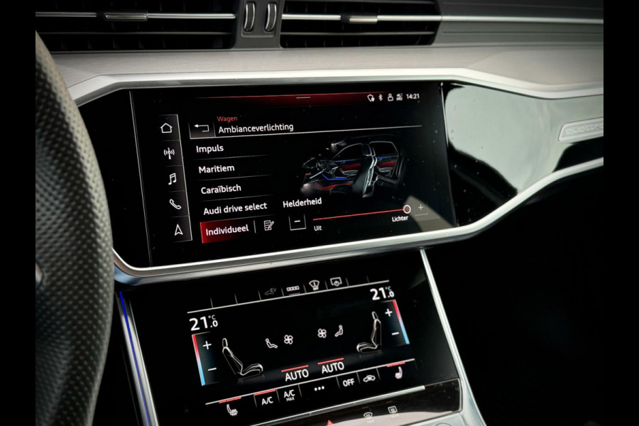 Audi A6 Avant 55 TFSI e quattro Competition Panoramadak|Keyless|B&O|Matrix|Leer|Camera|Head-up