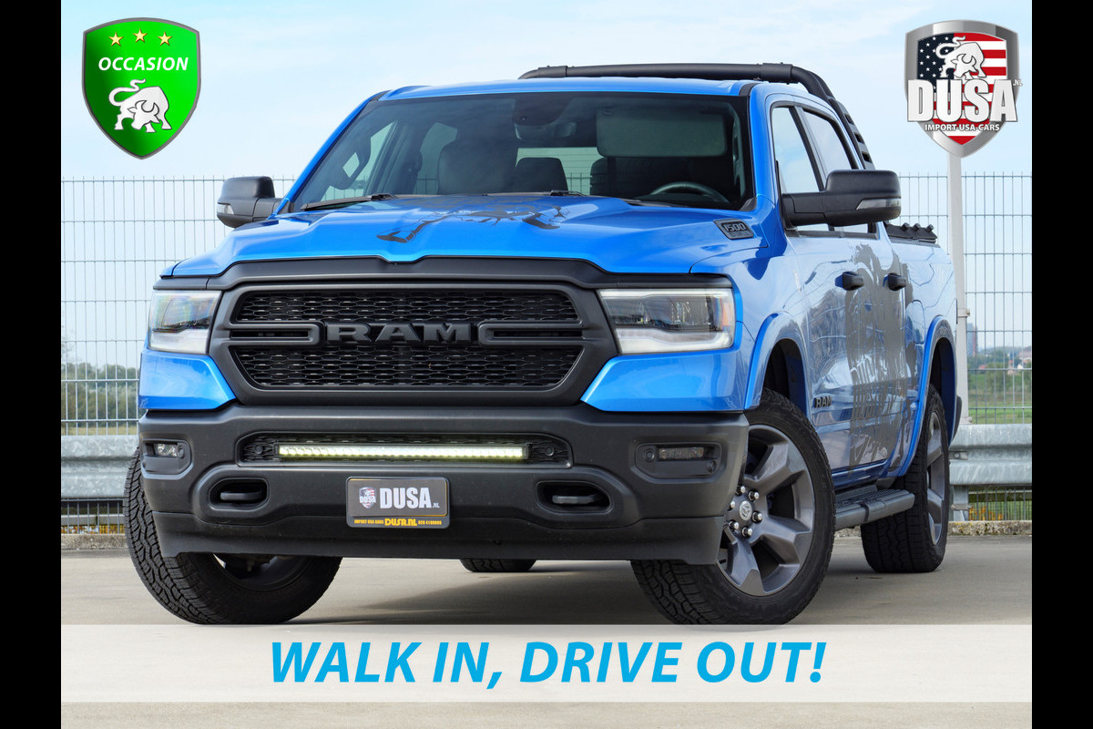 Dodge Ram | 1500 | Build To Serve | 5.7 V8 HEMI | 4x4 | Crew Cab | | Led | Apple Carplay | Hydro Blue