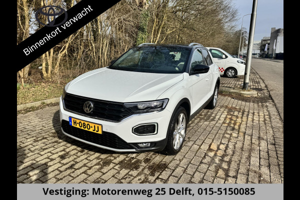 Volkswagen T-Roc 1.5 TSI SPORT AUTOMAAT 150PK 1e EIG. LEDER. PANODAK.DIGITAAL DASHB. GARANTIE TOT 2 JAAR*