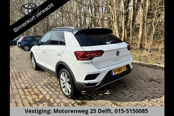 Volkswagen T-Roc 1.5 TSI SPORT AUTOMAAT 150PK 1e EIG. LEDER. PANODAK.DIGITAAL DASHB. GARANTIE TOT 2 JAAR*