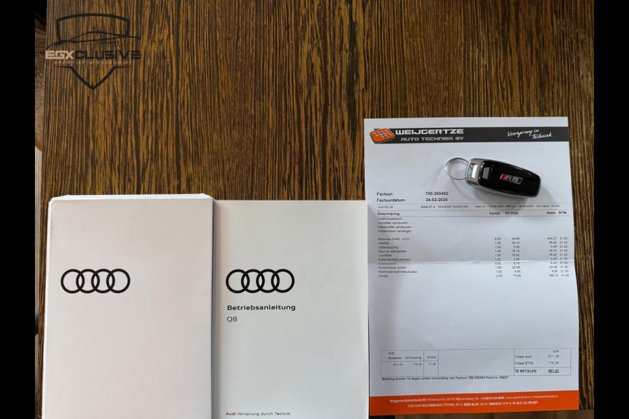 Audi RSQ8 4.0 TFSI Quattro RS ZETELS|CERAMIC|ACC|LANE|BLIND|CAMERA