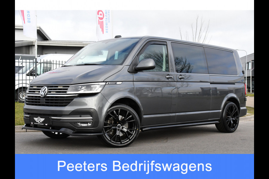 Volkswagen Transporter 2.0 TDI L2H1 30 DC Bulli Adaptieve Cruise, Virtual, Carplay, LED, 199PK, Automaat, Stoelverwarming, Standkachel, Multimedia, UNIEK!