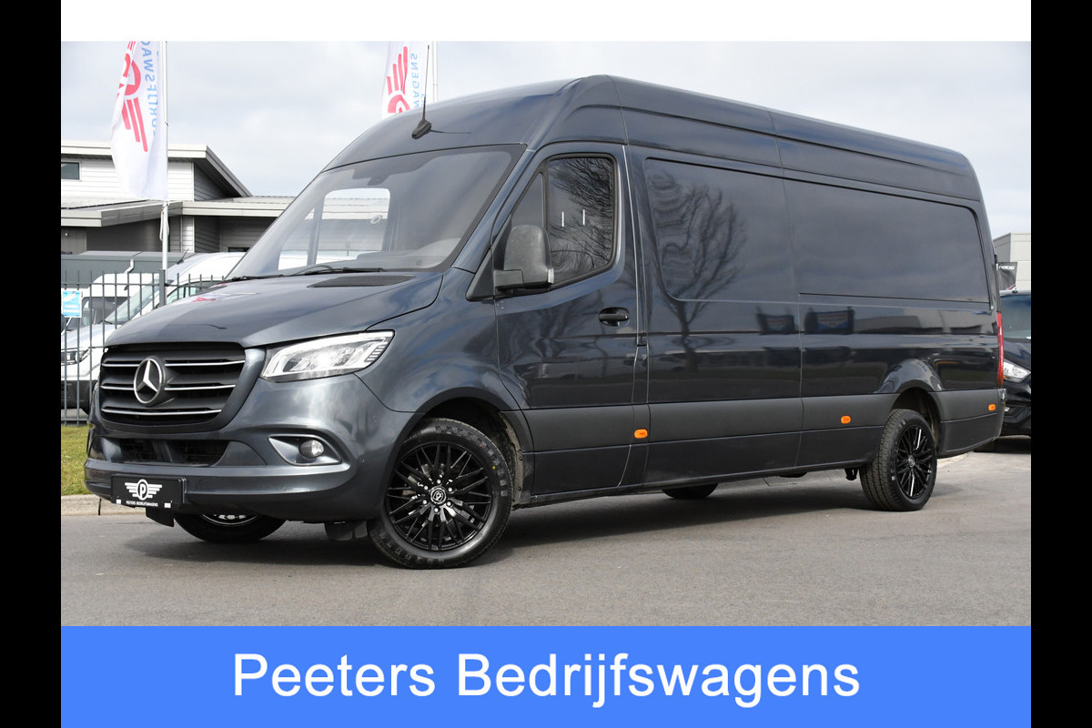 Mercedes-Benz Sprinter 319 3.0 V6 DI L3H2 PB Edition Camera, Cruise, Carplay, LED, 10,5'' Mbux, NAVI, Automaat, Dodehoek, UNIEK!