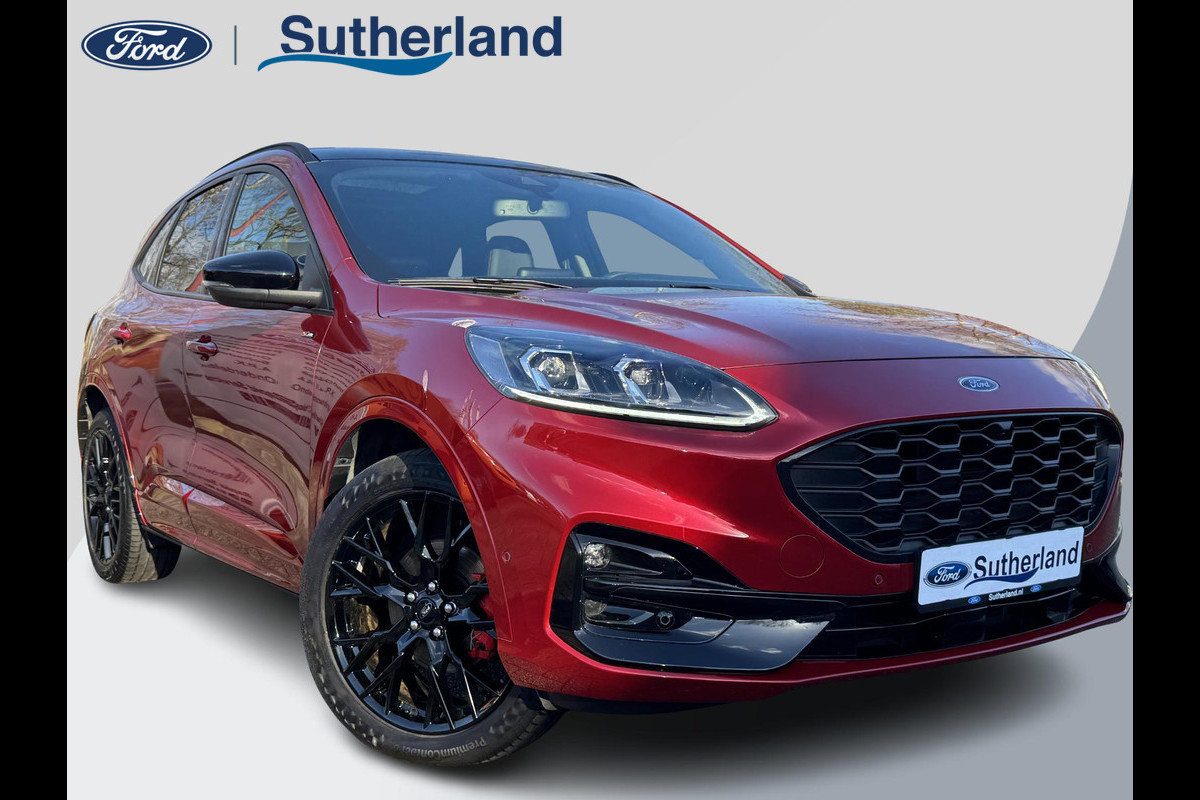 Ford Kuga 2.5 PHEV ST-Line X | Full option! | 20 inch zwarte velgen + rode remklauwen | Black Pack met zwarte accenten | Panoramadak |  Adaptive cruise control | Winter Pack | Head up Display | Adaptieve koplampen | Draadloos opladen