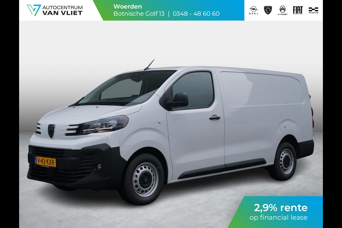 Peugeot Expert L3 2.0D 145 Pk. | 2,9% rente | Surround NAV pakket | trekhaak | camera | rijklaarprijs