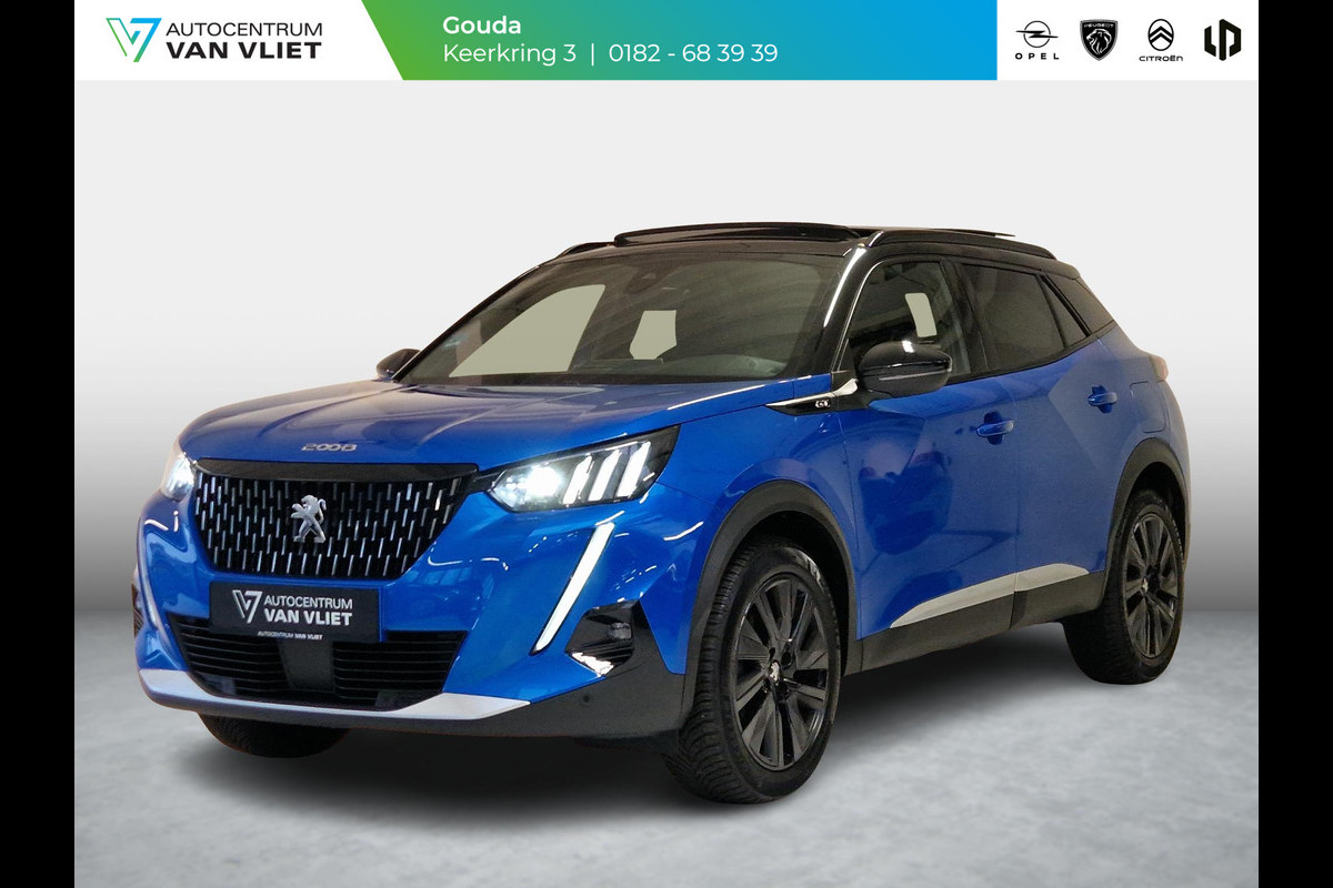 Peugeot 2008 1.2 PureTech GT Pack 155 PK | Automaat| Trekhaak | Elektrisch Dakraam | Alcantara |