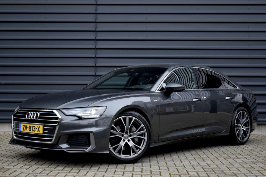 Audi A6 Limousine 45 TFSI S Line Edition | Trekhaak wegklapbaar | Camera | 20" Velgen | Memory Seats | Stoelverwarming | Orig. NL |