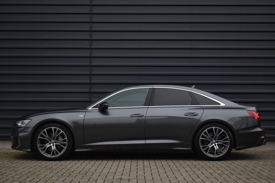 Audi A6 Limousine 45 TFSI S Line Edition | Trekhaak wegklapbaar | Camera | 20" Velgen | Memory Seats | Stoelverwarming | Orig. NL |