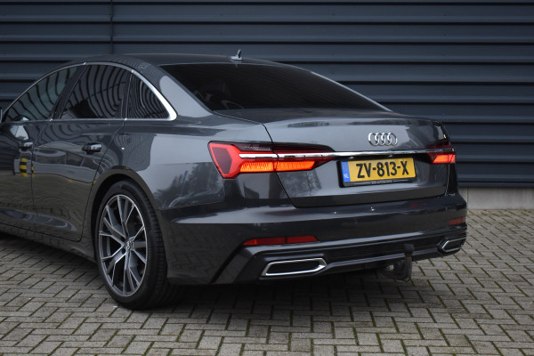 Audi A6 Limousine 45 TFSI S Line Edition | Trekhaak wegklapbaar | Camera | 20" Velgen | Memory Seats | Stoelverwarming | Orig. NL |