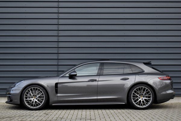 Porsche Panamera Sport Turismo 2.9 4 E-Hybrid 462pk | Panoramadak | ACC | Sportuitlaat | Matrix PDLS+ | Soft-Close | Bose | 21'' Velgen | CarPlay | Orig. NL |