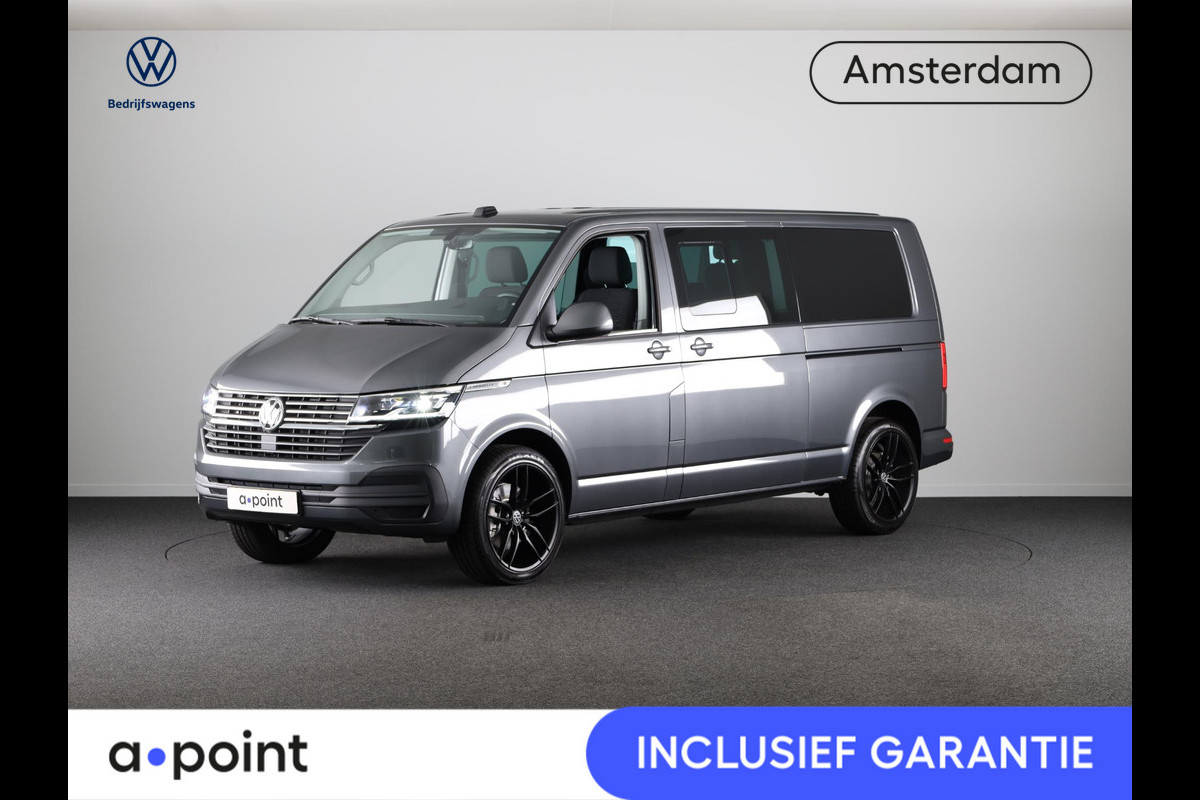 Volkswagen Transporter 2.0 TDI L2H1 32 DC Bulli 204PK DSG (Automaat) | Luxe Caravelle uitvoering | 2 schuifdeuren | Digitale cockpit | 20 "LM velgen | Automatische airco |