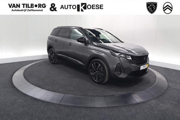 Peugeot 5008 PureTech 130 EAT8 GT Black Pack | 7 Zitplaatsen | Adaptieve Cruise Control | Elektronische Kofferklep | Camera