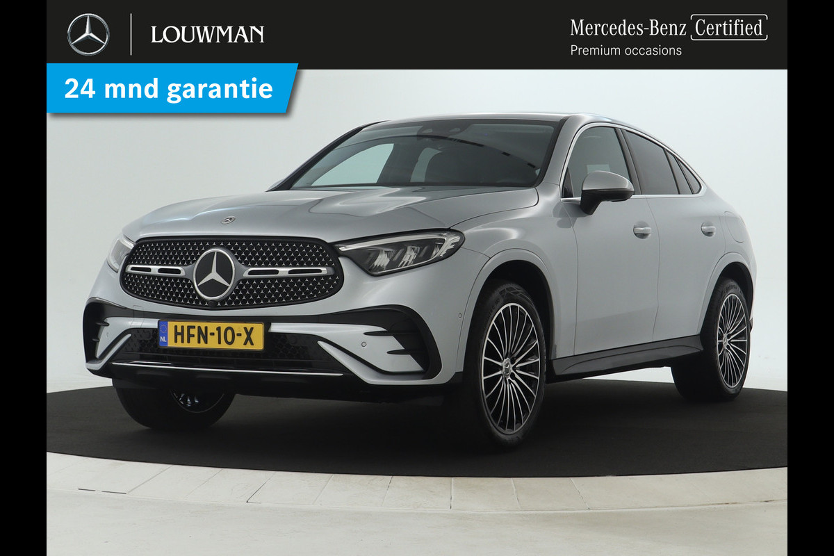 Mercedes-Benz GLC Coupé 300 e 4MATIC AMG Plug-In Hybride | AMG Styling | 20 Inch AMG Velgen | Stuur en Stoelverwarming | Burmester® 3D-Surround sound system | Rijassistentiepakket plus | Inclusief 24 maanden MB Certified garantie voor Europa.