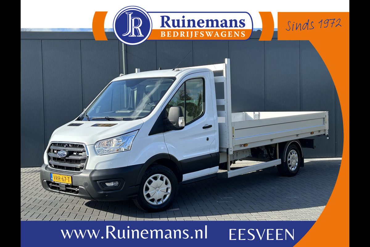 Ford Transit 350 2.0 TDCI 130 PK WB 395 / 9.041 KM !! / LANGE UITVOERING PICK UP / 1e EIG. / AIRCO / CRUISE / 2.800 KG AHG