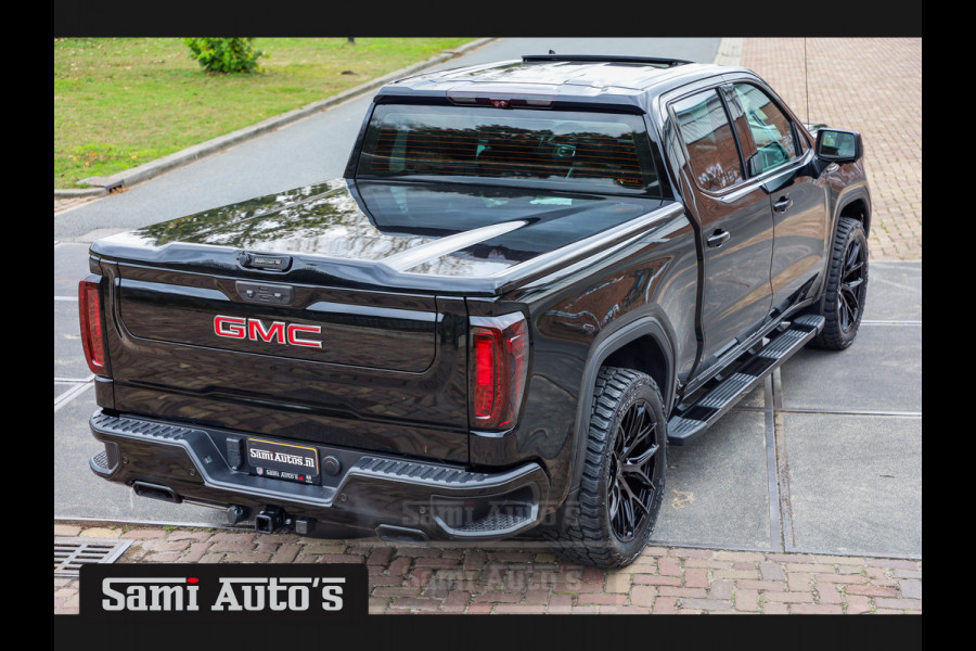 GMC Sierra Denali 6.2 V8 426PK | VIRTUAL COCKPIT | HEAD-UP | LANE ASSIST | 360 CAMERA | BLACK LEDER | DUBBELE CABINE | 5 PERSOONS |  GARANTIE | DC | Pick up VOORRAAD NR 419189