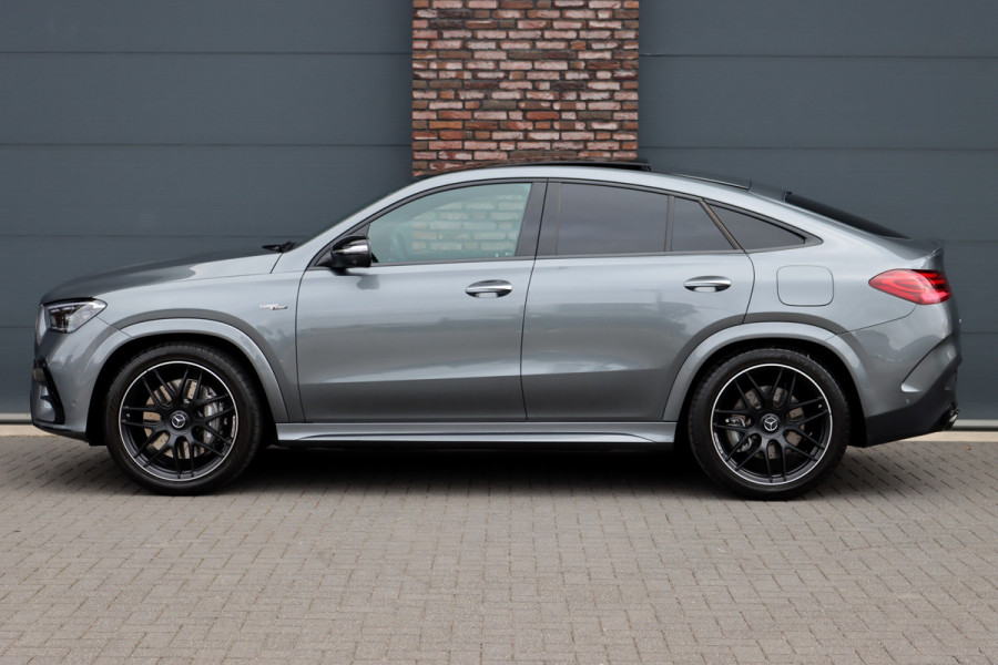 Mercedes-Benz GLE Coupé AMG 53 Hybrid 4MATIC+ Premium Aut9 | Facelift | Luchtvering | Distronic Pro | Memory | Trekhaak | Stoelventilatie | HUD | Verwarmd Stuurwiel | Burmester | Soft-Close | Nappa Leder |