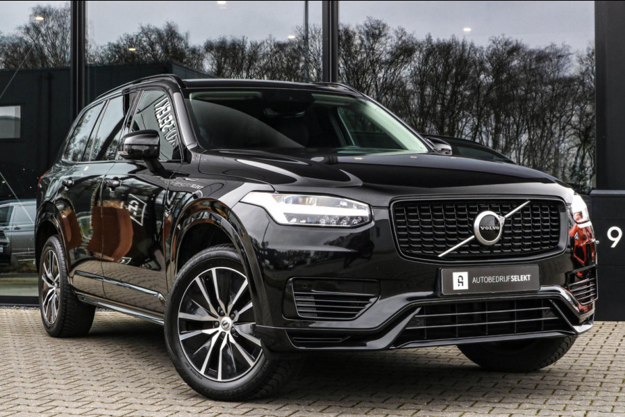 Volvo XC90 2.0 T8 Recharge AWD R-DESIGN - TREKHAAK - BLACK ON BLACK