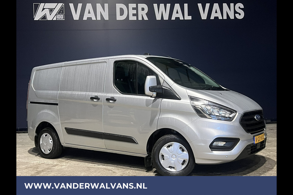 Ford Transit Custom 2.0 TDCI 130pk L1H1 Euro6 Airco | Camera | Navigatie | LED | Cruisecontrol Parkeersensoren, Stoelverwarming, Verwarmde voorruit, Bijrijdersbank