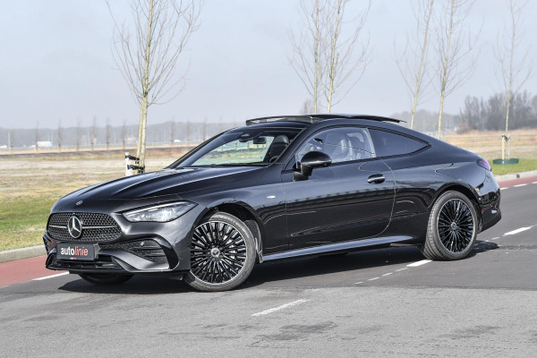 Mercedes-Benz CLE Coupé 300 e AMG Plug-in BTW. Pano, Memory, Digital, Distro+, 360, Burm, Keyless, Stuurvw, Dodeh, Sfeer, CarPlay!