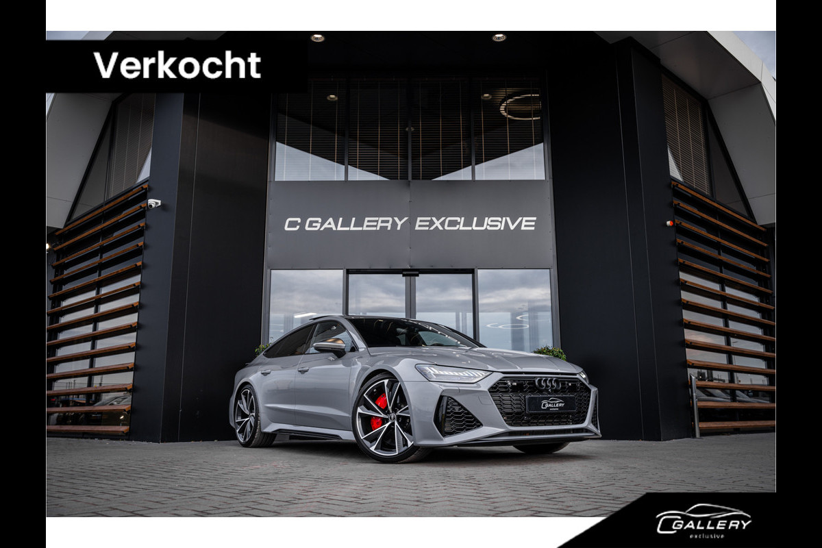 Audi RS7 Sportback 4.0 TFSI quattro - RS Dynamic + | Ceramic | Panorama | B&O | 360 Camera