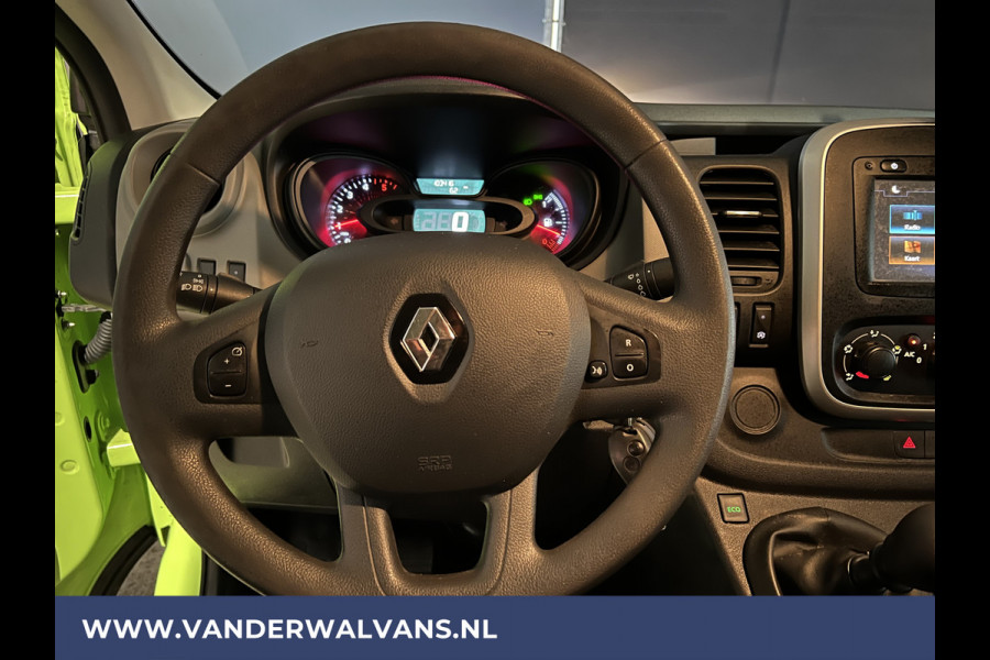 Renault Trafic 1.6 dCi L1H1 Euro6 Airco | Imperiaal | Navigatie | Trekhaak | Cruisecontrol | Parkeersensoren Bijrijdersbank