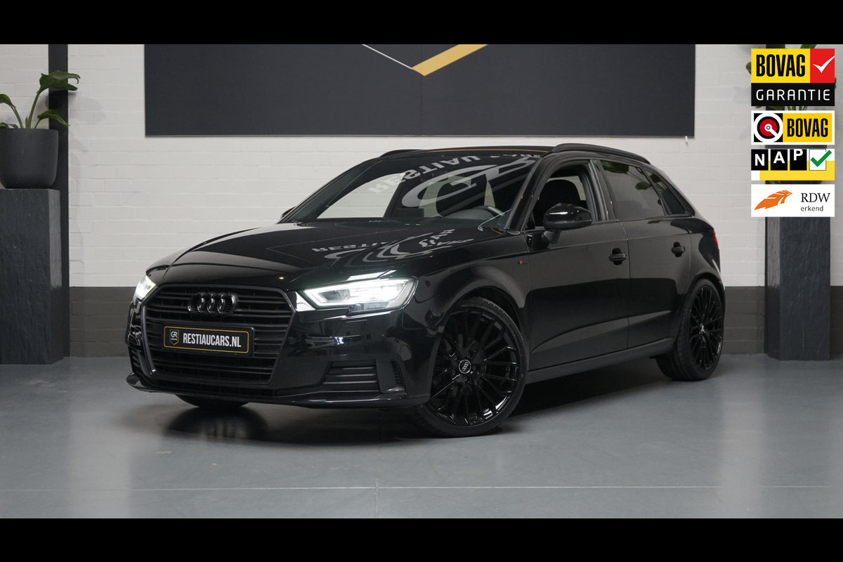 Audi A3 Sportback 35 TFSI 3x S-Line BLACK EDITION AUTOMAAT-CLIMA-CRUISE-DRIVE SELECT-NAVIGATIE-VIRTUEEL