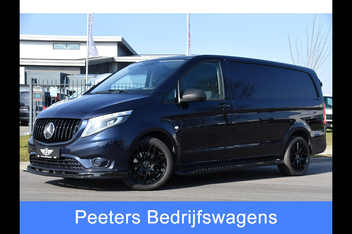 Mercedes-Benz Vito 116 CDI Lang AMG Edition Cruise, Camera, Carplay, LED, 164PK, Automaat, Leder, Stoelverwarming, Multimedia, UNIEK!