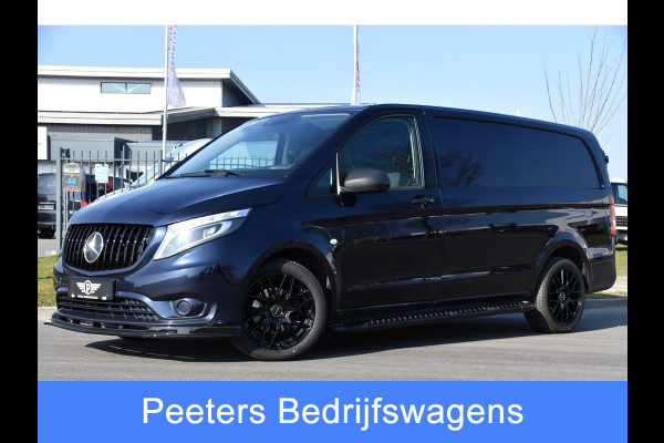 Mercedes-Benz Vito 116 CDI Lang AMG Edition Cruise, Camera, Carplay, LED, 164PK, Automaat, Leder, Stoelverwarming, Multimedia, UNIEK!