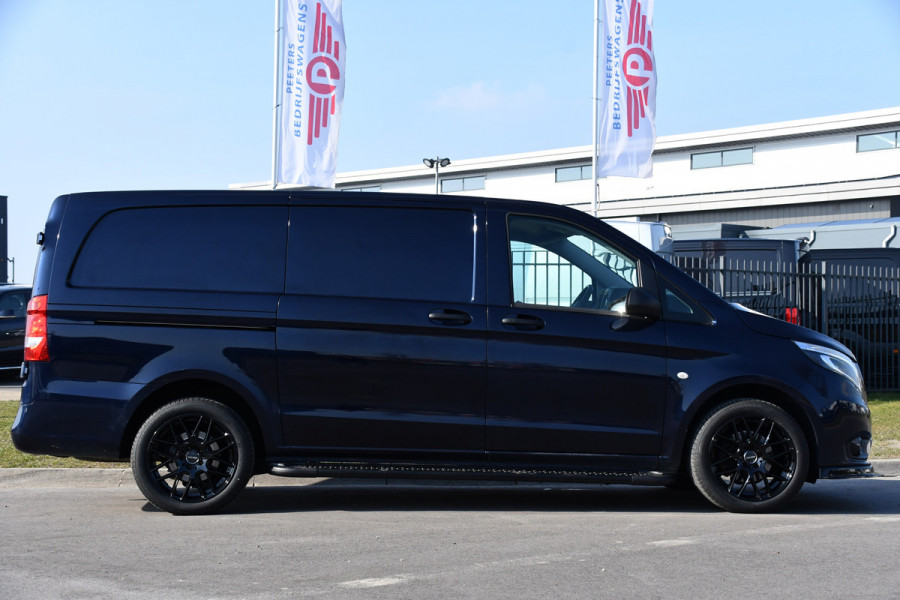 Mercedes-Benz Vito 116 CDI Lang AMG Edition Cruise, Camera, Carplay, LED, 164PK, Automaat, Leder, Stoelverwarming, Multimedia, UNIEK!