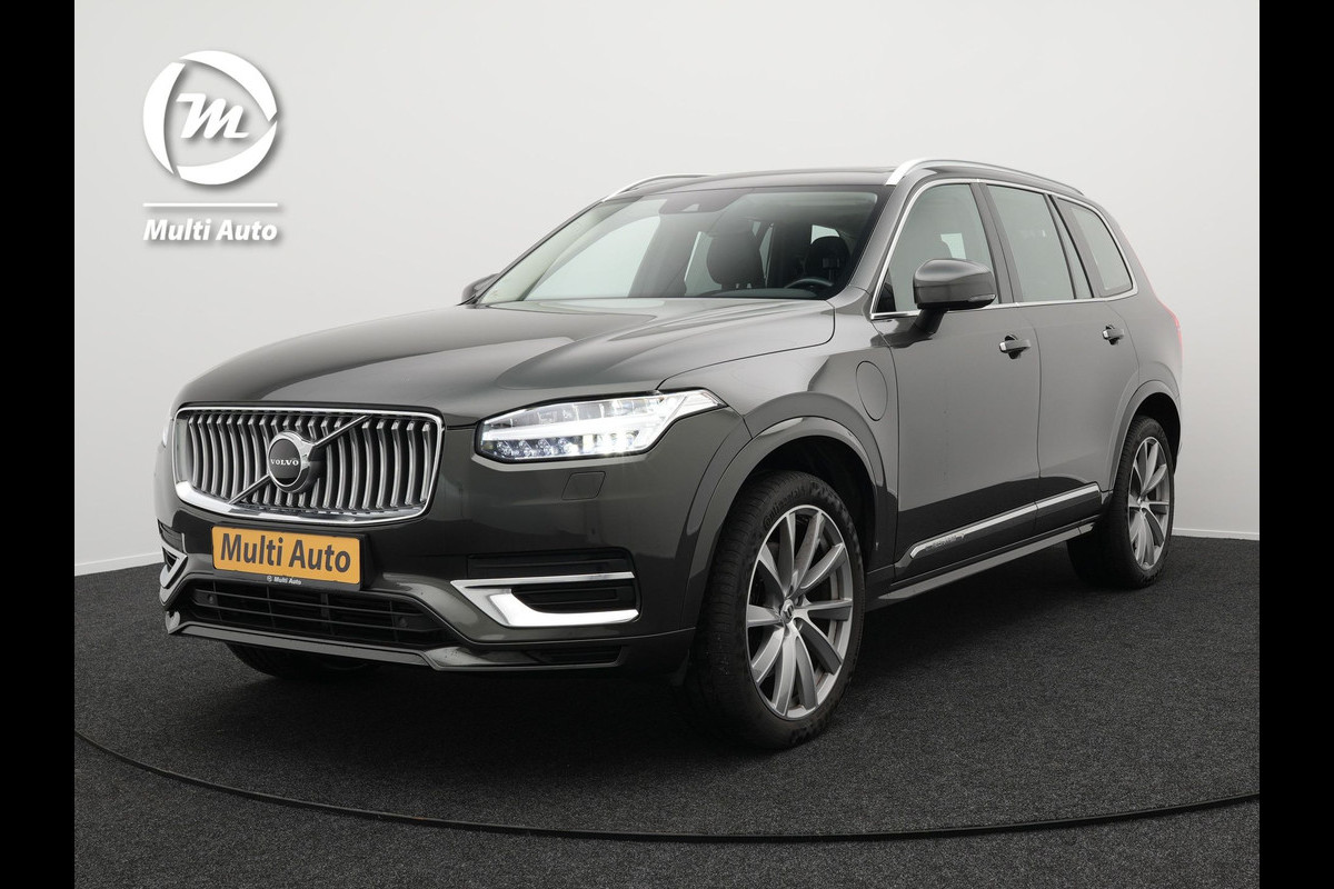 Volvo XC90 T8 Recharge AWD Inscription Plug In Hybrid 7 Persoons PHEV | Panodak | Trekhaak af Fabriek | Adaptive Cruise | Keyless | Carplay | Stuurverwarming | Electrische Sportstoelen met Geheugen |