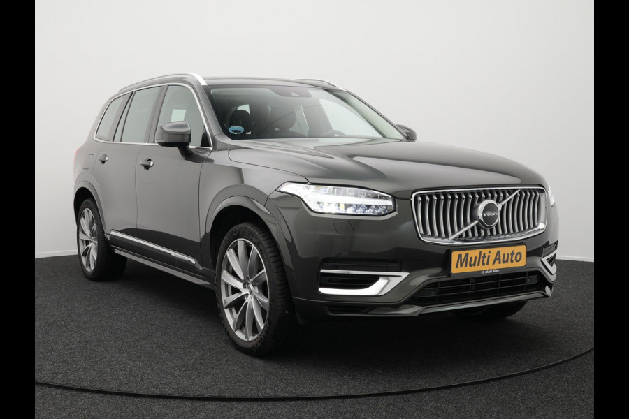 Volvo XC90 T8 Recharge AWD Inscription Plug In Hybrid 7 Persoons PHEV | Panodak | Trekhaak af Fabriek | Adaptive Cruise | Keyless | Carplay | Stuurverwarming | Electrische Sportstoelen met Geheugen |