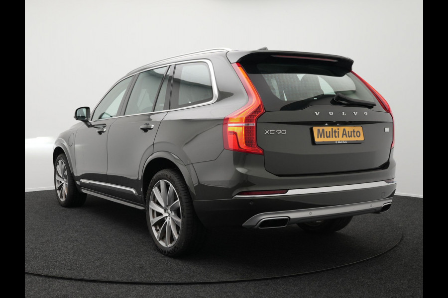 Volvo XC90 T8 Recharge AWD Inscription Plug In Hybrid 7 Persoons PHEV | Panodak | Trekhaak af Fabriek | Adaptive Cruise | Keyless | Carplay | Stuurverwarming | Electrische Sportstoelen met Geheugen |