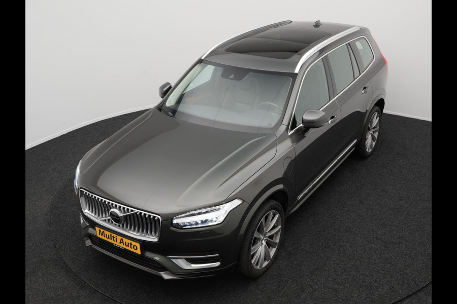 Volvo XC90 T8 Recharge AWD Inscription Plug In Hybrid 7 Persoons PHEV | Panodak | Trekhaak af Fabriek | Adaptive Cruise | Keyless | Carplay | Stuurverwarming | Electrische Sportstoelen met Geheugen |