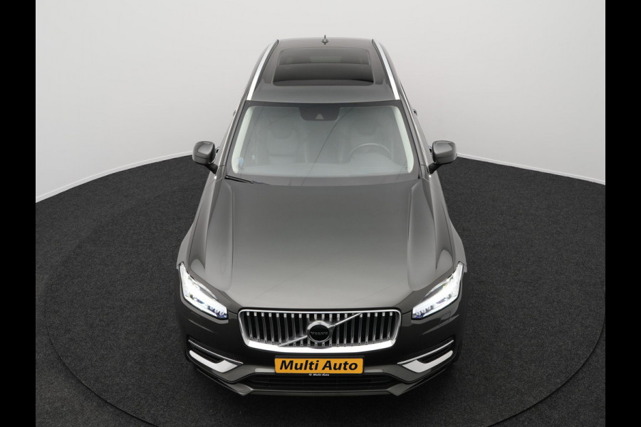 Volvo XC90 T8 Recharge AWD Inscription Plug In Hybrid 7 Persoons PHEV | Panodak | Trekhaak af Fabriek | Adaptive Cruise | Keyless | Carplay | Stuurverwarming | Electrische Sportstoelen met Geheugen |