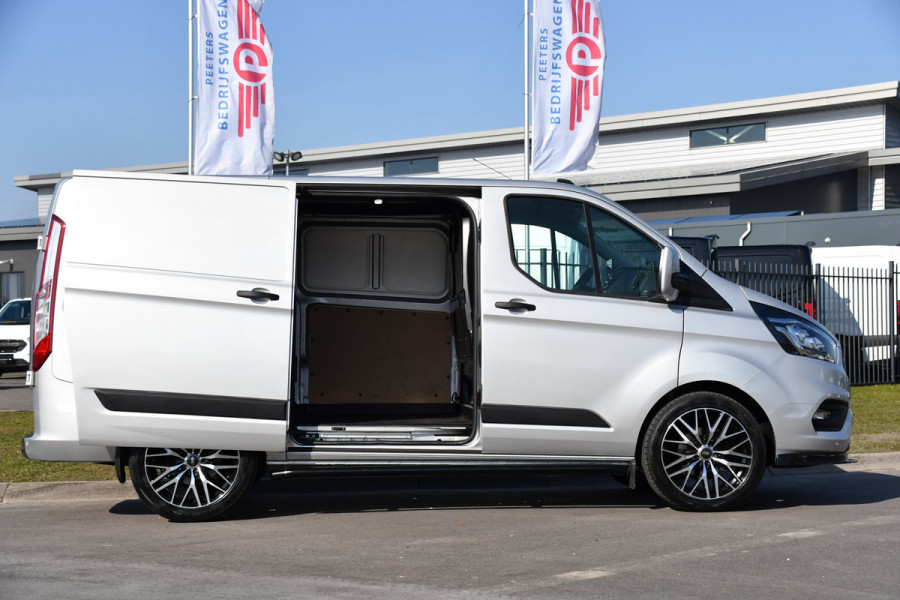 Ford Transit Custom 300 2.0 TDCI L1H1 PB Edition Camera, Cruise, Carplay, Automaat, Multimedia, Sensoren, 130PK, UNIEK!