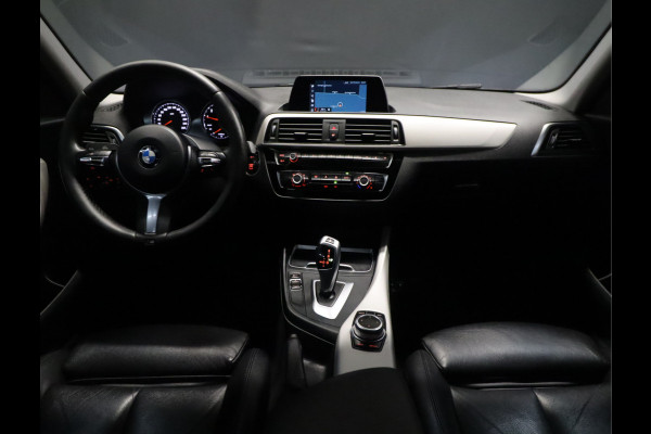 BMW 1-serie 118i M Sport [SCHUIFKANTELDAK, M-STUUR, VOL LEDER, PDC, CRUISE CONTROL, LED, NAVIGATIE, NIEUWSTAAT]