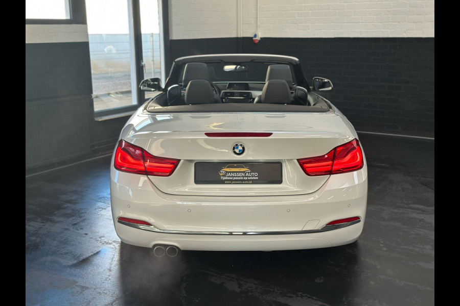 BMW 4 Serie Cabrio 420i High Executive Luxury Line, parelmoer, Memory, Airscarf, Stoelverwarming, Led