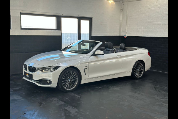 BMW 4 Serie Cabrio 420i High Executive Luxury Line, parelmoer, Memory, Airscarf, Stoelverwarming, Led