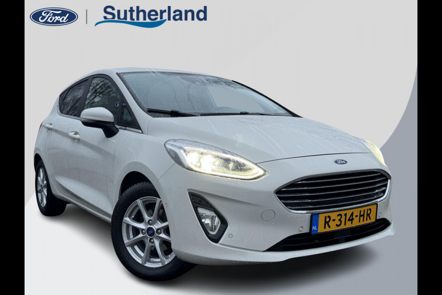 Ford Fiesta 1.0 EcoBoost Titanium 100pk Achteruitrijcamera | Adaptieve Cruise | Navigatie | Matrix LED Koplampen | Winterpack