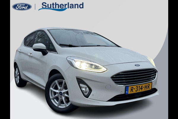 Ford Fiesta 1.0 EcoBoost Titanium 100pk Achteruitrijcamera | Adaptieve Cruise | Navigatie | Matrix LED Koplampen | Winterpack