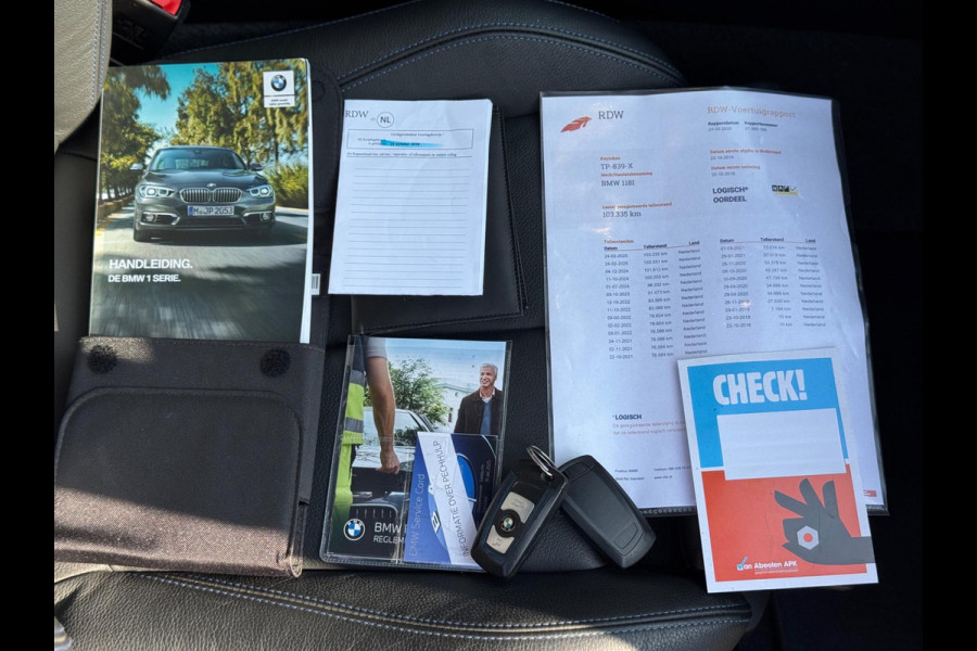 BMW 1-serie 118i Executive 2018 NAVI CLIMA LM NAP