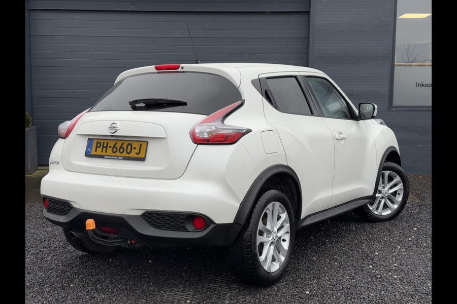 Nissan Juke 1.2 DIG-T S/S N-Connecta 1e Eigenaar,Navi,Clima,Cruise,Camera,Trekhaak,Dealer Onderhouden,N.A.P,116pk,6 Bak,APK tot 07-2025